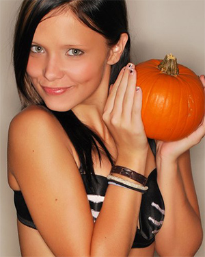 Bailey Knox Halloween Pumpkin Tits