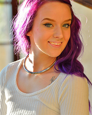 Jessica Purple Haired Beauty FTV Girls