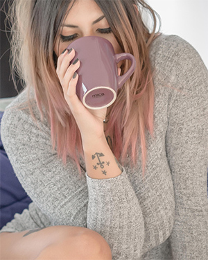 Milou Morning Coffee Suicidegirl