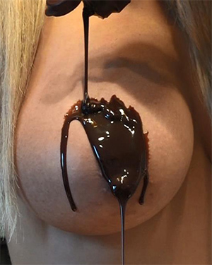Nikki Sims Sexy Chocolate Tits